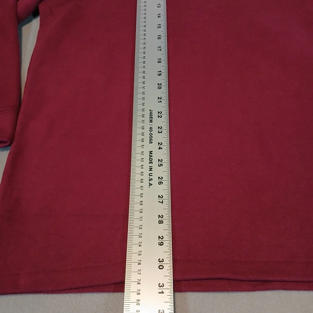 Polo Ralph Lauren Quarter Zip Red Yellow Pony Sweater‎ Men's Size XXL New